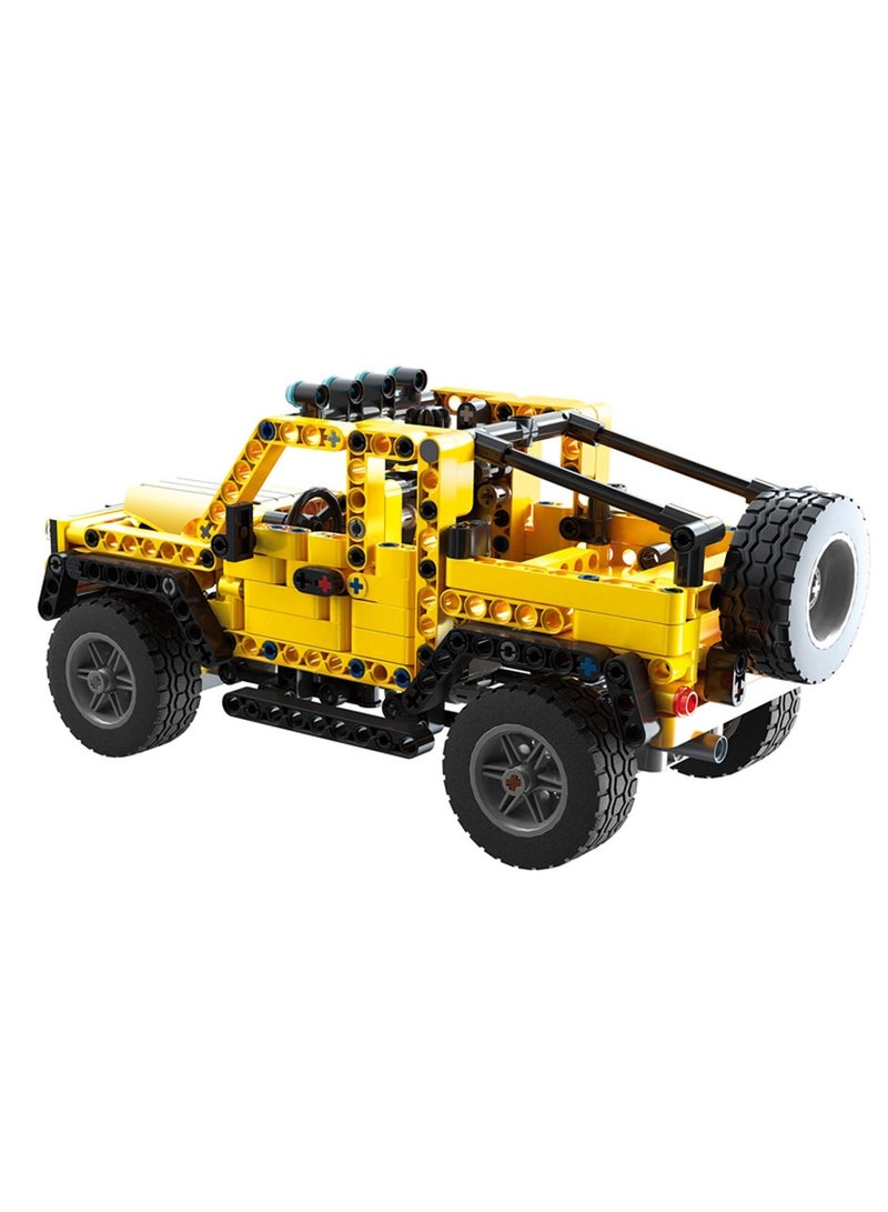 مجموعة بناء سيارة جيب للطرق الوعرة من تيك ستروم 5800، 491 قطعة، للأطفال من سن 6 سنوات فما فوق - Image 2